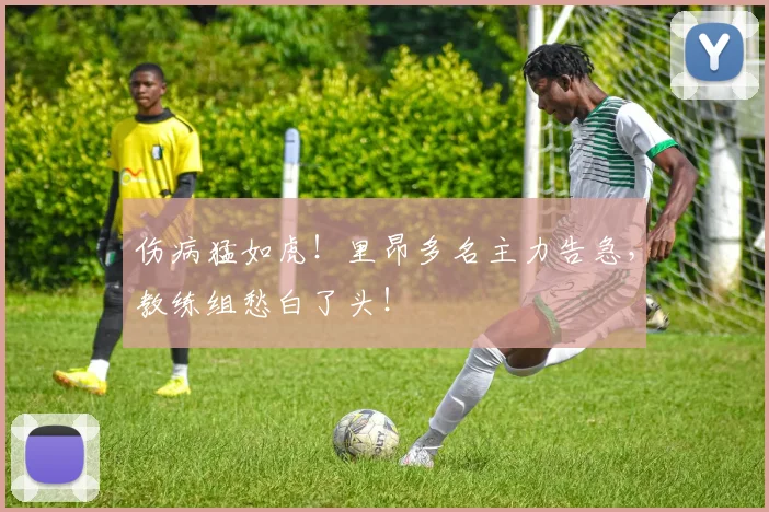 伤病猛如虎！里昂多名主力告急，教练组愁白了头！