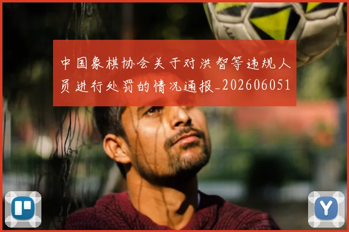 中国象棋协会关于对洪智等违规人员进行处罚的情况通报_20260605104239